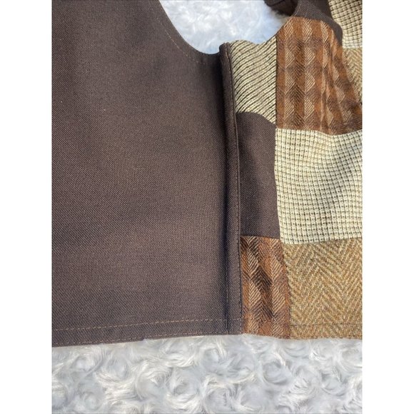 Debby Spence Personal Patchwork Size M Vest Brickerville House Original Vintage - Picture 12 of 12